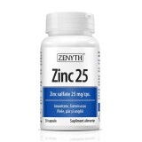 Zinc 25 sulfat de zinc. 25 mg/cps, 30 capsule, Zenyth