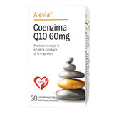 Coenzima Q10, 60 mg, 30 capsule vegetale, Alevia