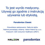 Parodontax Classic, pastă de dinți fără fluor, 75 ml