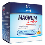 Zdrovit Magnum Junior, voor kinderen vanaf 3 jaar, sinaasappelsmaak, 20 zakjes