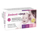 Feminovit + DHA, 30 capsule