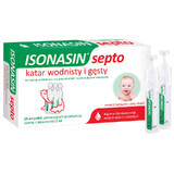 Isonasin Septo, soluție de clătire nazală, 5 ml x 20 fiole