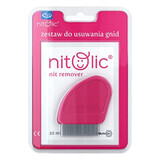 Pipi Nitolic Kit de îndepărtare a păduchilor, emulsie, 20 ml + pieptene