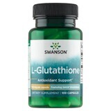 Swanson L-Glutation, L-glutation 100 mg, 100 capsule