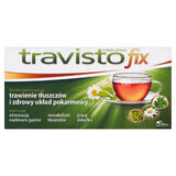 Travisto Fix, ceai de plante, 1,5 g x 20 pliculețe