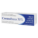 Cremobase 30%, cremă emolientă, piele excesiv de uscată, calcaroasă și crăpată, 30 g