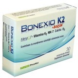Bonexio K2 + Boron pentru reconstrucția oaselor, 30 comprimate, Health Advisors