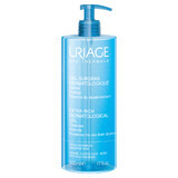 Uriage Eau Thermale, Gel dermatologic de curățare a feței și corpului, piele sensibilă și iritată, 500 ml