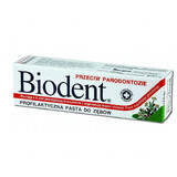 Biodent, pastă de dinți împotriva parodontitei, 75 g