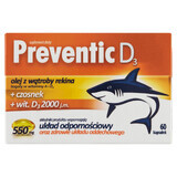 Preventic D3, 60 capsules