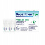 Bepanthen Picături pentru ochi, 0,5 ml x 10 recipiente unidoză