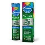 Plusssz Active 100% Energy Complex, 20 comprimate efervescente