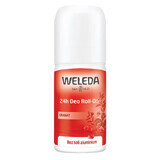 Weleda, Deo Roll-on, Deodorant roll-on de 24 de ore cu rodie, 50 ml