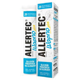 Allertec Calcium Plus, aromă de lămâie, 20 comprimate efervescente