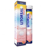 Zdrovit Litorsal Grapefruit, aromă de grapefruit, 24 comprimate efervescente