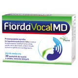 Fiorda Vocal MD, aromă de fructe de pădure, 30 de pastiluțe