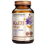 Doctor Life K&D Mega à l'huile de nigelle, 60 gélules