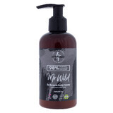 4Organic Mr Wild, gel natural de curățare a bărbii și a feței, cypress-ginger, 200ml