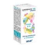 Asa Lactoferrin 100 picături, picături, 8 ml