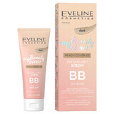 Eveline Cosmetics My Beauty Elixir, Cremă BB hrănitoare, Peach cover no 02 dark, 30 ml