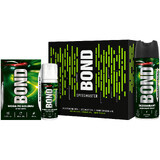 Kit Bond Speedmaster, aftershave, 100 ml + deodorant, 150 ml + spumă de ras, 50 ml