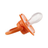 Canpol Babies, pacifier, silicone, symmetrical, Cute animals, orange, 34/926, from 18 months, 1 piece