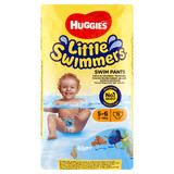 Huggies Little Swimmers, chiloți, de înot, Where's Dory, mărimea 5-6, 12-18 kg, 11 bucăți