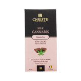 Ciocolata Milk Cannabis, 85g, Christe Chocolatier
