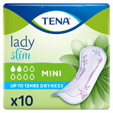 Tena Lady Slim, tălpi urologice, Mini, 10 buc.