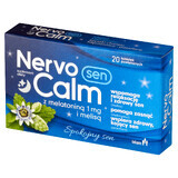 NervoCalm Sen met melatonine 1 mg en citroenmelisse, 20 tabletten