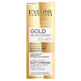 Eveline Cosmetics Gold Revita Expert 30+/ 40+, luxe goud verstevigende crème-gel voor de ogen en oogleden, 15 ml