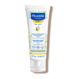 Mustela Bebe Enfant, Cremă de față hrănitoare, cu Cold Cream și ceară de albine bio, de la naștere, ten uscat, 40 ml