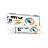 Dexoftyal, gel hidratant pentru ochi care conține dexpanthenol 5%, 10 g