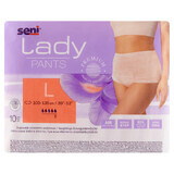 Seni Lady Pants, chiloți absorbanți pentru femei, Large, 100-135 cm, 10 bucăți