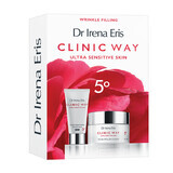 Kit Dr. Irena Eris Clinic Way 5°, dermocrema de umplere a ridurilor, zi, 50 ml + dermocrema de noapte, 30 ml