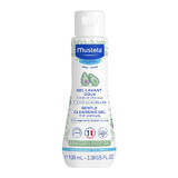 Set Mustela Sun Baby în vacanță, lapte de protecție solară, SPF 50+, 40 ml + gel de spălare, 100 ml