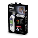 Braun ThermoScan 7+ IRT6525, termometru pentru urechi cu Age Precision și mod de noapte