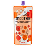 Owolovo Smoothie en tubo, manzana, zanahoria, fresa, 250 ml