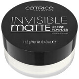 Catrice Invisible Matte, pudră liberă matifiantă, transparentă, 11.5 g