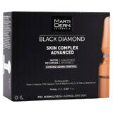 MartiDerm Black Diamond Skin Complex Advanced, ser nutritiv și regenerant, 2 ml x 10 fiole