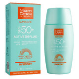 MartiDerm Sun Care Active D, fluid facial cu protecție solară SPF 50+, 50 ml