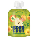 Bobo Frut Dessert într-un tub, măr, pară, după 6 luni, 90 g