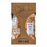 Set On Line Floral Magnolia &amp; Melon, gel de duș, 500 ml + loțiune, 250 ml