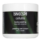 Bingospa Celulită, scorțișoară exfoliant corporal cu lotus, 600 g