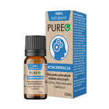 Pureo Concentration, amestec de uleiuri esențiale naturale, 10 ml