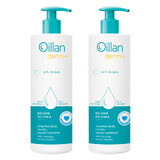 Set Oillan Derm+, Körperlotion, ab Tag 1, 2 x 400 ml