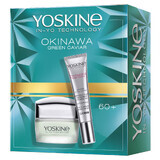 Yoskine Okinawa Green Caviar 60+ Set, Tages- und Nachtcreme, 50 ml + Augen-, Lid- und Lippencreme, 15 ml