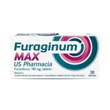 Furaginum Max US Pharmacia 100 mg, 30 comprimate