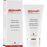 Balsam intens hidratant si calmant pentru piele uscata Essentials De-stress 24H, 50 ml, Skincode