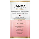 Janda My Clinic Collagen Threads, mască pentru față, gât și decolteu, Retinol pur, 8 ml